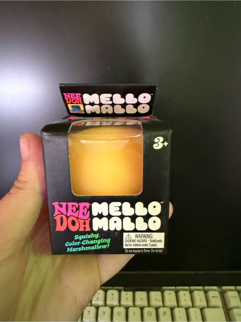 NeeDoh Mello Mallo Yellow